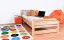 Kinderbett 100 x 200 cm | Massivholz: Buche | Natur Lackiert Abbildung