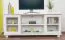 TV-Lowboard Massivholz Farbe: Weiß 55x136x47 cm Abbildung