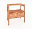 Nachtkommode Wellsford 06 Kernbuche massiv geölt - Abmessungen: 64 x 60 x 36 cm (H x B x T)