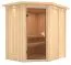 Sauna Alice 04, 68 mm Wandstärke - 210 x 165 x 202 cm (B x T x H)