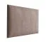 Polsterpaneele, 10er Set, Farbe: Braun, Bezug: Velour, Maße: 38 x 30 cm