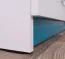 Jugendzimmer Kinderzimmer Set D Frank, 5-teilig, Farbe: Weiß / Blau