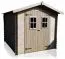 Gartenhaus 2,78 x 2,26 Meter (inkl. Dach) | Naturbelassen | Satteldach Abbildung
