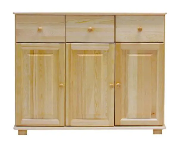 Anrichte, Massivholz, 118 cm breit Abbildung