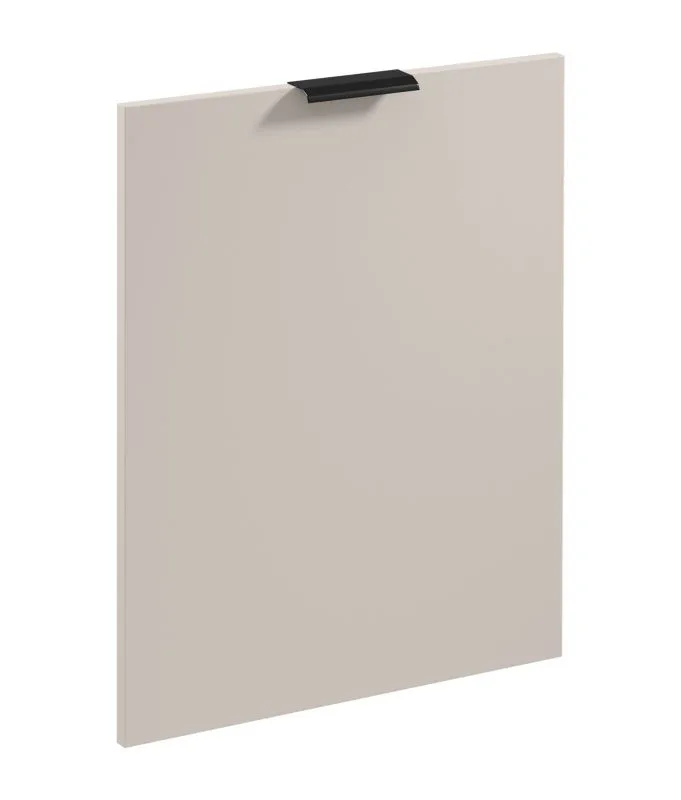 Geschirrspülerfront für Küche Markab | Farbe: Beige | 60 x 71,3 cm | Perfekte Ergänzung für Ihre Küche