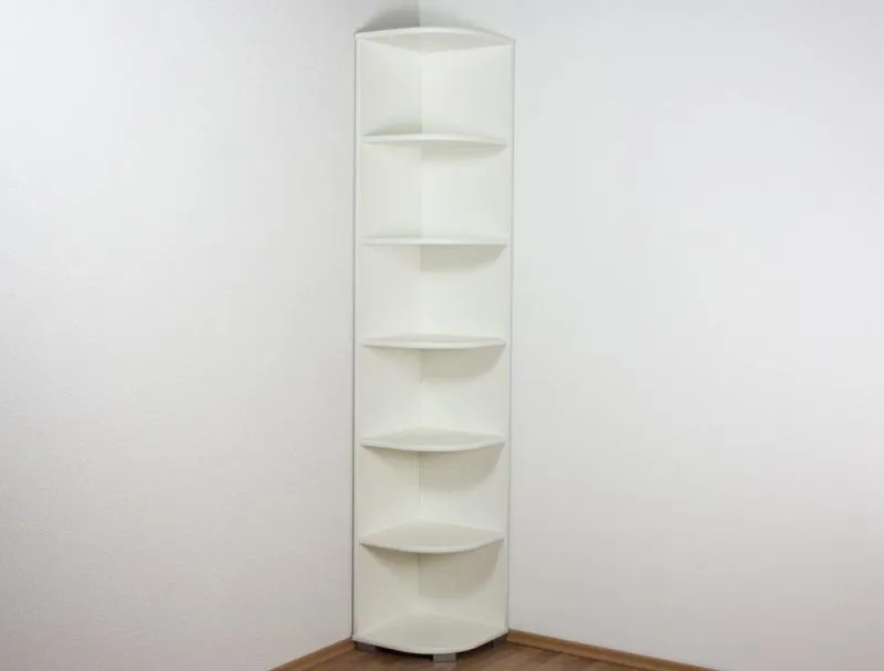 Standregal, 37 cm breit, Farbe: Weiß Abbildung
