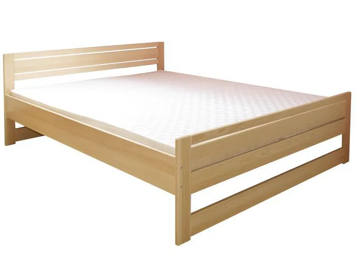 Kinderbett / Jugendbett Buche massiv Vollholz natur 115, inkl. Lattenrost - Abmessung 80 x 200 cm