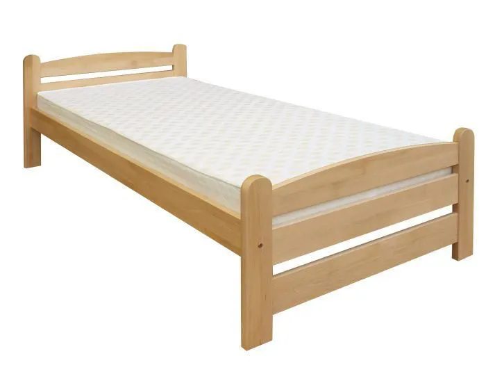 Holzbett Buche 180 x 200 cm Natur Abbildung