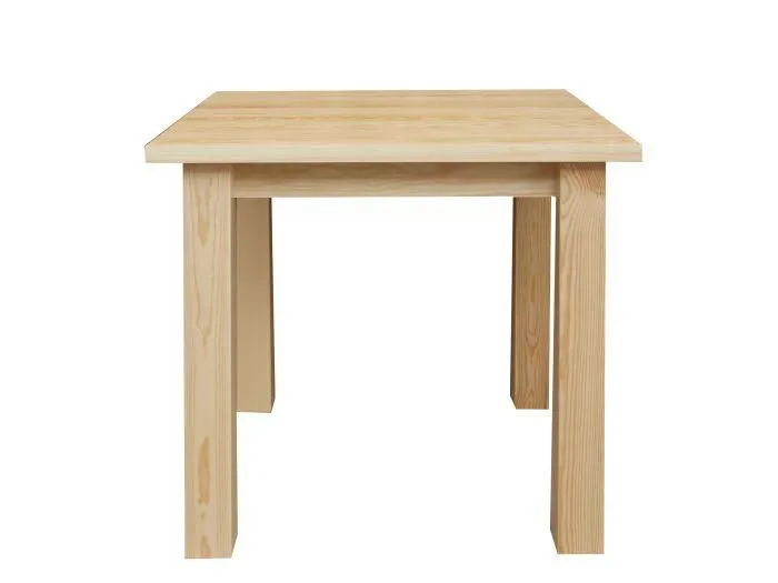 Holztisch 80 x 80 cm Abbildung