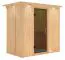 Sauna Giulia 06, 68 mm Wandstärke - 210 x 132 x 202 cm (B x T x H)