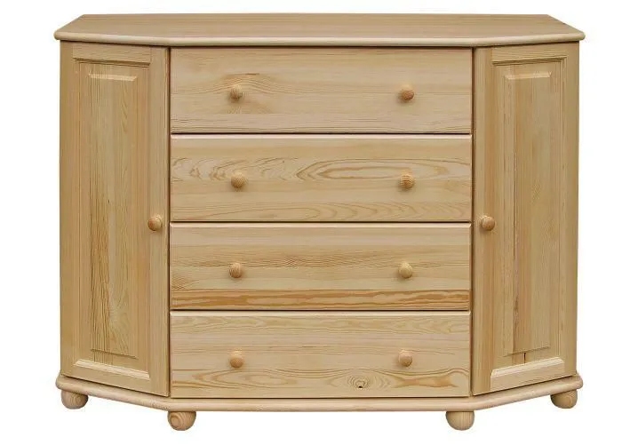Sideboard, Kommode - Farbe: Natur, Breite: 120 cm Abbildung