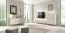 Wohnzimmer - Set A Goulette | 3-teilig | Farbe: Kaschmir | geriffelte Front | Push-to-open Funktion | ABS-Schutzkanten | 1 TV-Schrank | 2 Kommoden