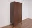Kleiderschrank mit einer Schublade Engordany 05 | Buche Vollholz massiv | lackiert | Drehtürenschrank | eine Kleiderstange | Farbe: Walnuss | Maße: 200 x 90 x 58,5 cm