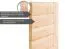 Massivholzsauna Matilde 03, 40 mm Wandstärke - 193 x 184 x 209 cm (B x T x H)
