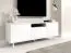 Heller TV-Unterschrank / TV-Möbel Zapopan 108, Farbe: Weiß, Maße: 42 x 150 x 40 cm, vier Fächer, drei Türen, ein Kabelloch, Push-to-open Funktion