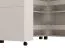 Schuhschrank | Farbe: Kaschmir | zwei Drehtüren | 92 x 33 x 185 cm | breit | 15 Schuhfächer | schwarze Griffe | hoher Schrank | für den Vorraum