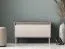Garderobe Komplett Set | Farbe: Eiche Cremona / Kaschmir | Soft-Close | inkl. Samtpolster | Kommode | Spiegel | Schuhschrank | Garderobe mit acht Haken