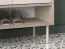 Garderobe Komplett Set | Farbe: Eiche Cremona / Kaschmir | Soft-Close | inkl. Samtpolster | Kommode | Spiegel | Schuhschrank | Garderobe mit acht Haken