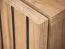 TV-Unterschrank Nordkapp 05, Farbe: Hickory Jackson / Schwarz - Abmessungen: 52 x 160 x 45 cm (H x B x T), mit zwei Fächern und einen Schwarzen Biokamin
