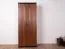 Schrank Mojokerto 23, Farbe: Walnuss / Schwarz - Abmessungen: 194 x 80 x 39 cm (H x B x T)