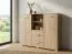 Kommode Kikori 11, Farbe: Sonoma Eiche - Abmessungen: 113 x 130 x 40 cm (H x B x T)