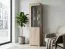 Vitrine Kikori 16, Farbe: Sonoma Eiche - Abmessungen: 190 x 50 x 40 cm (H x B x T)