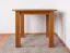 Tisch | Kiefer massiv Vollholz | Eichenfarbe| 80 x 80 cm | Junco 239A