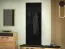 Garderobe Lautela 08, Farbe: Schwarz - Abmessungen: 153 x 60 x 3 cm (H x B x T)