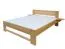 Bett 180 x 200 cm Buche massiv Natur Abbildung