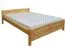 Kinderbett 140 x 200 cm | Massivholz: Kiefer | Natur Lackiert Abbildung