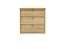 Massivholz-Schuhschrank, Farbe: Natur 80x62x40 cm Abbildung