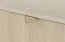 Kommode mit zwei Fächern Crewe 10, Farbe: Beige / Eiche - Abmessungen: 80 x 106 x 38 cm (H x B x T)