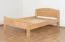 Jugendbett "Easy Premium Line" K7, 140 x 200 cm Buche Vollholz massiv Natur