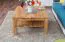 Couchtisch Wooden Nature 122 Eiche massiv - 80 x 80 x 45 cm (B x T x H)