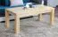 Kiefer Couchtisch massiv