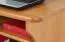 TV-Unterschrank Kiefer massiv Vollholz Erlefarben Junco 209 - Abmessungen: 80 x 67 x 41,5 cm (H x B x T)