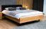 Einzelbett / Gästebett Ordino 01 Eiche massiv geölt - Liegefläche: 120 x 200 cm (B x L)