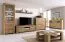 Sideboard Totnes 15, Farbe: Eiche Riviera - Abmessungen: 96 x 155 x 40 cm (H x B x T)