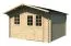 Gartenhaus Gartenfreude 11 - 28 mm Blockbohlenhaus, Grundfläche: 12,11 m², Satteldach