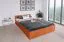 Einzelbett / Gästebett Corrientes 16 inkl. Lattenrost, Farbe: Erle - 90 x 200 cm (B x L)