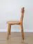 Stuhl Mineure 01, aus natürlichen Eichenholz, Massivholz, geölte Oberfläche, ergonomisches Design, Maße: 85,5 x 46,5 x 80 cm, stabil und langlebig