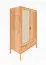 Schrank Wellsford 43 Wildeiche massiv geölt - Abmessungen: 175 x 108 x 60 cm (H x B x T)