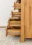 Regal Wooden Nature 128 Eiche massiv - 160 x 60 x 40 cm (H x B x T)