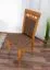 Stuhl Buche massiv Vollholz Erlefarben Junco 249 - Abmessung: 98 x 48 x 50 cm (H x B x T)
