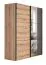 Schiebetürenschrank / Kleiderschrank Sabadell 24, Farbe: Eiche / Grau - Abmessungen: 222 x 179 x 64 cm (H x B x T)