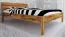 Doppelbett Kapiti 04 Wildeiche massiv geölt - Liegefläche: 200 x 200 cm (B x L)