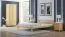 Doppelbett Encamp 32, Kiefer Vollholz massiv, Farbe: Naturbelassen Kiefer - Liegefläche: 180 x 200 cm (B x L)