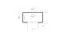 Gartenhaus 1,21 x 2,44 Meter (inkl. Dach) | Natur | Pultdach Abbildung