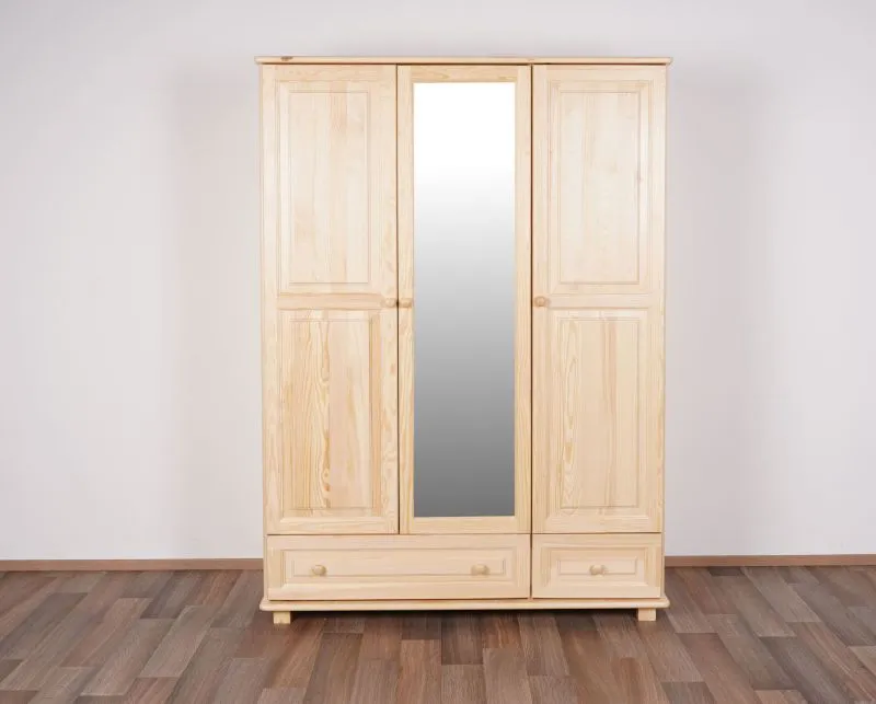 Kiefer Kleiderschrank Breite 120 cm