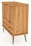 Kommode Rolleston 19 Kernbuche massiv geölt - Abmessungen: 102 x 97 x 46 cm (H x B x T)